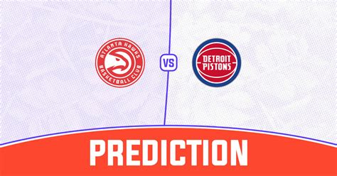 hawks vs pistons prediction